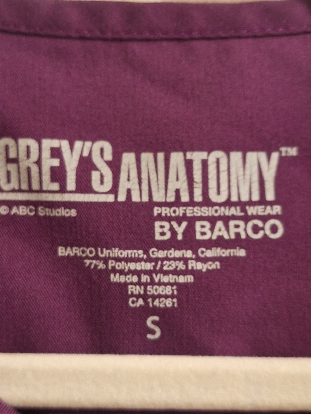 Grey's Anatomy by Barco Classic Women's Jamie 4-Pocket Snap-Front Scrub Jacket S - Picture 4 of 5